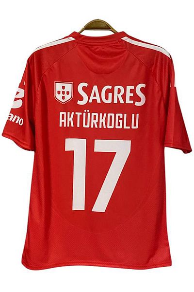 DAYIBALI DÜKKAN Dayibali Kerem Akturkoglu 2024/25 Red Short Sleeve Home Shirt