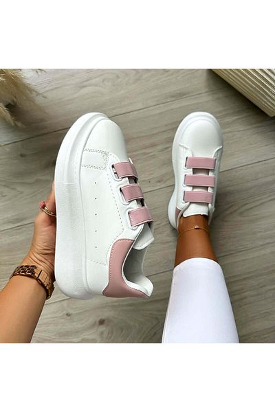 dehaine Adidasi pentru dama, inchidere elastic, fashion, casual, talpa inalta