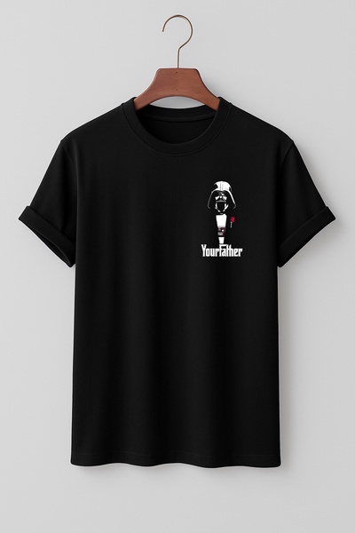 Elvellon Oversize Kalıp, Unisex, Star Wars Tasarım Tişört