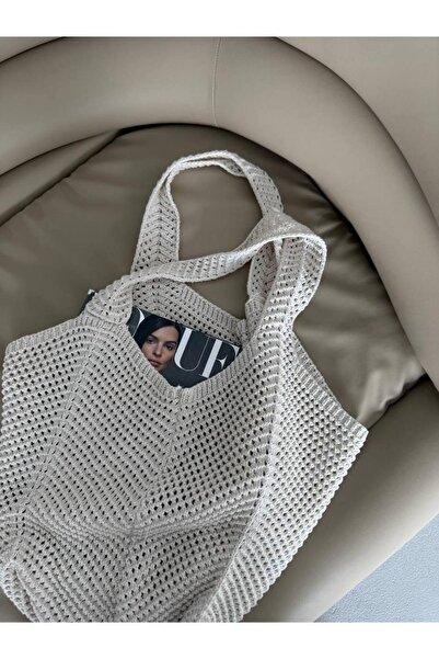 Noa Noa Openwork Cloth Bag