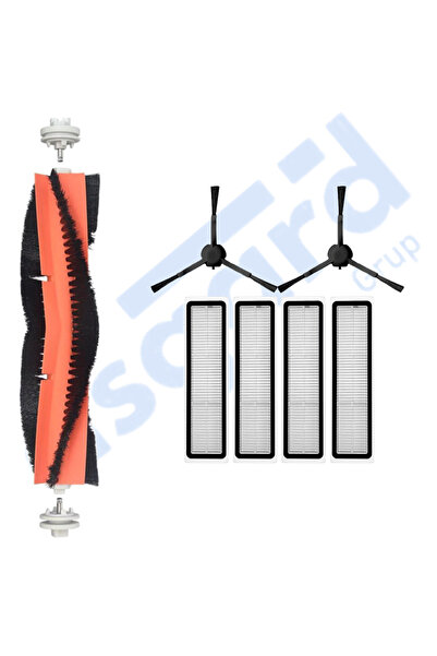 Asgard Grup Dreame D10S, D10S PRO, D9 MAX GEN2 compatibil 1 perie principală 2 perii laterale 4 filtre