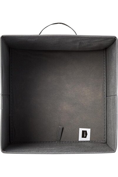 Amazon basics Collapsible Fabric Storage Cubes Organizer, 26.67 x 26.67 x 27.94 cm, Pack of 6, Gray