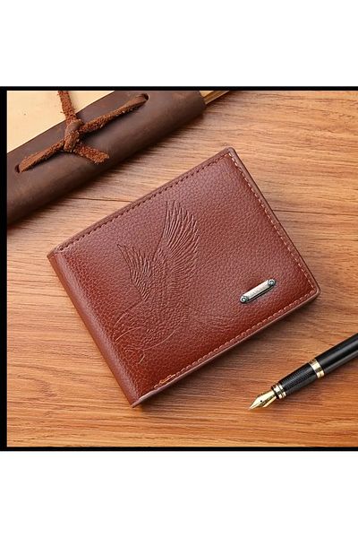 ORGANICYOU Ganzu New Men's Wallet with Multiple Card Slots Faux Leather