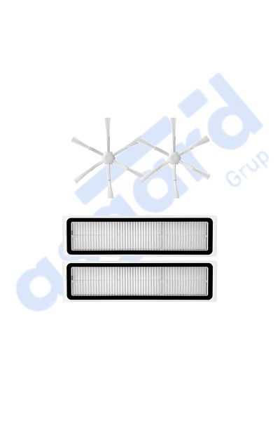 Asgard Grup Dreame D10S، D10S PRO، D9 MAX GEN2 متوافق مع فرشاة جانبية واحدة وفلترين