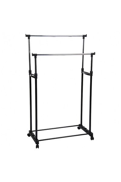 5 five simply smart Suport mobil dublu pentru haine 5five 84x42 x Î. 96,5 / 170 cm