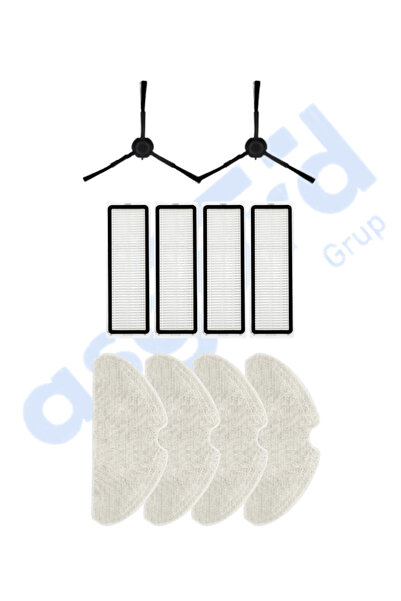 Asgard Grup Dreame F9 PRO compatibil 2 perii laterale 4 filtre 4 mopuri