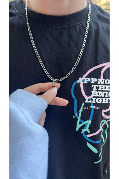 Moon Kişiye Özel Charm Harf Kolye Sevgili Arkadaş Kolye