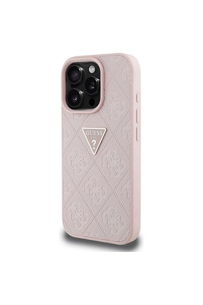 Guess Guess protective case for iPhone 16 Pro, pink