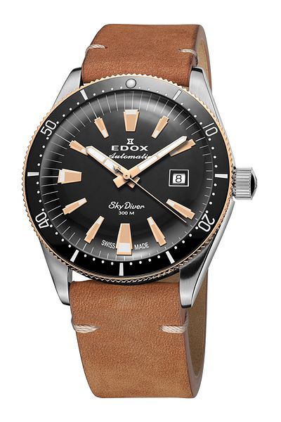 Edox Ανδρικό Ρολόι Edox 80126-357RNM-NIRB, Αυτόματο, 42mm, 30ATM