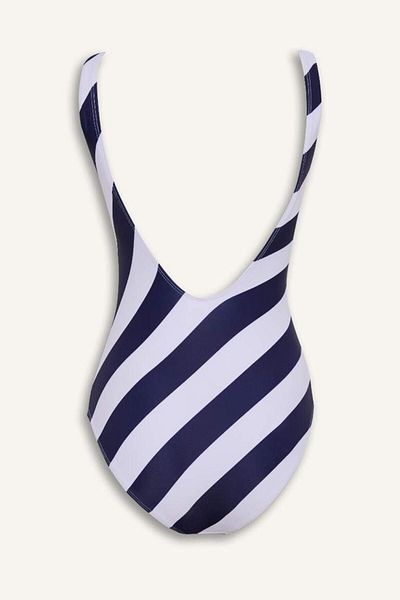 DeFacto New Season Regular Fit Striped Swimsuit-Fall in Love