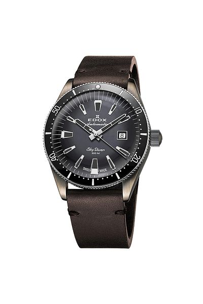 Edox Ανδρικό Ρολόι Edox 80126-3VIN-GDN, Αυτόματο, 42mm, 30ATM