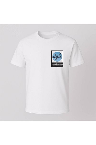 trender Style Imagination Print White Men's T-Shirt