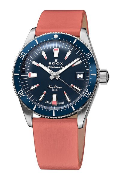 Edox Ceas de damă Edox 80131-3BUC-BUICO, Automat, 38mm, 30ATM