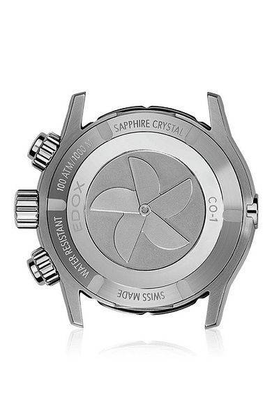 Edox Ανδρικό Ρολόι Edox 10242-TINM-GIDNO, Quartz, 45mm, 100ATM