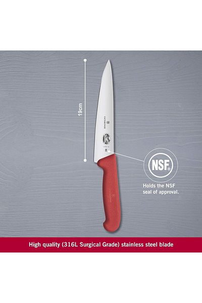 Victorinox Victorinox 19 cm Fibrox Pro Chef's Knife Red