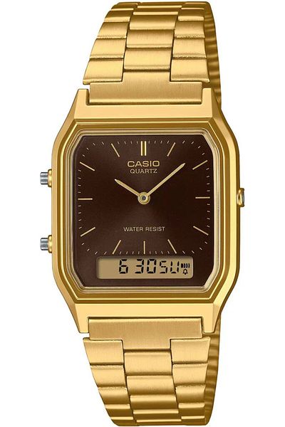 Casio Women's watch, Casio, Vintage Edgy AQ-230GA-5AMQYES
