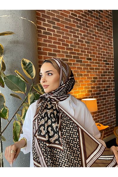 Webinay Home B Pattern Voile Silk Shawl New Season Shawl Scrafs