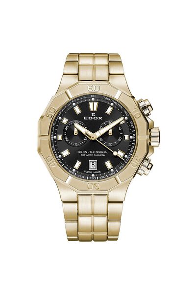 Edox Ανδρικό Ρολόι Edox 10113-37JM-NID, Quartz, 43mm, 20ATM
