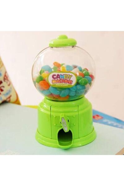 teknom Sevimli dekoratig mini şeker makinası mekanik çevirmeli şekerlik hediy...