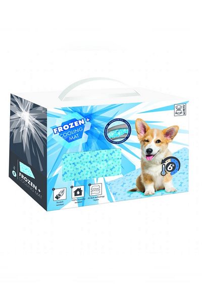 M-PETS Frozen Cooling Mat (S) 40X50Cm Blue