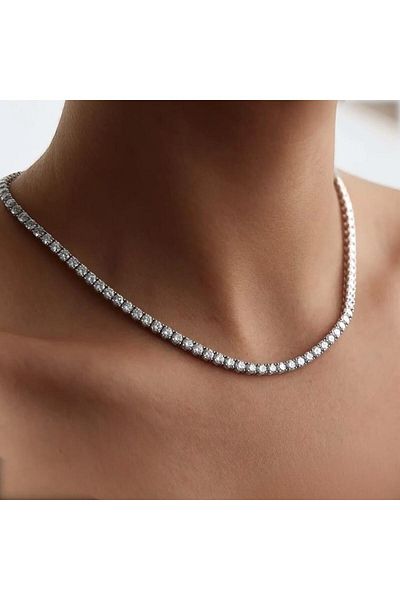 neslyaccessories 4 mm Cast Waterway Necklace