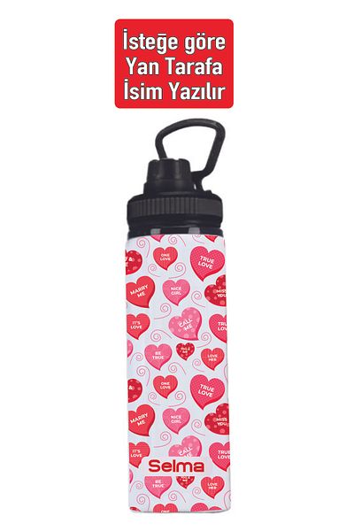 DKDZ SHOP Mixed Water Bottle Printed 850ml. - 001