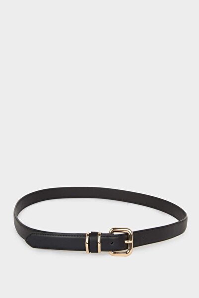 DeFacto Curea Jean din piele artificială pentru femei E7922axns