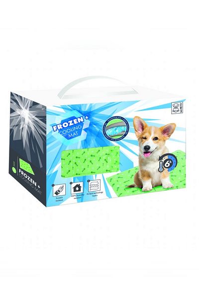 M-PETS Frozen Cooling Mat (S) 40X50Cm Green