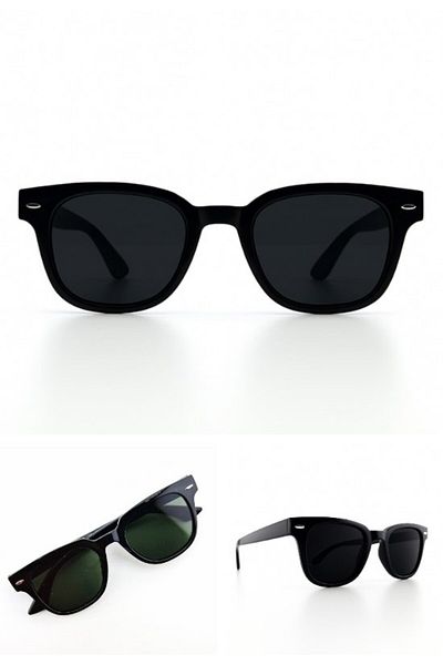 BiTon Toptan Lucas Sunglasses Black Frame Uv 400 Protection Ce Certified Sunglasses