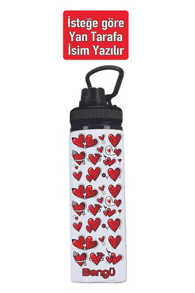 DKDZ SHOP Mixed Water Bottle Printed 850ml. - 001