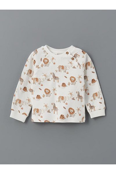 LC Waikiki Crew Neck Printed Baby Boy Hospital Set (S5)