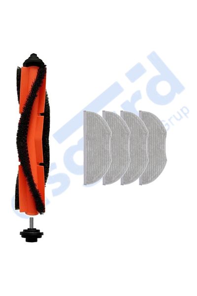 Asgard Grup Xiaomi Essential –Vi̇omi̇ V3 Max Compatible 1 Main Brush 4 Mop