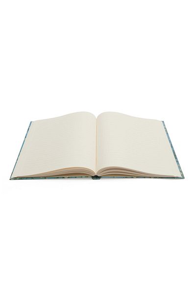 MATMEL دفتر ملاحظات مطاطي مربع - أخضر - 18x20 سم