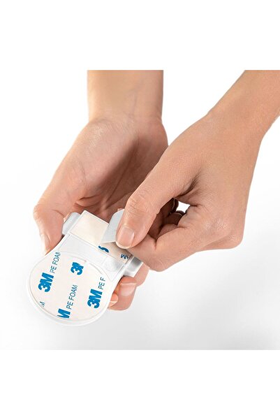 reer Set of 3 safety locks for locking drawers and cabinet doors 71080