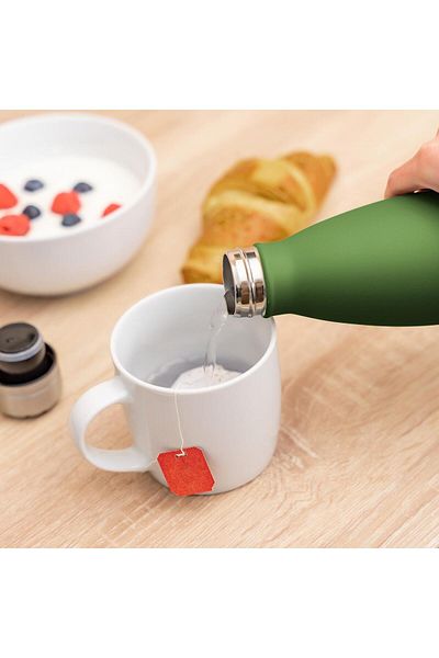 reer Colour Vacuum Insulated Stainless Steel Drinking Bottle, 500 Ml, Green, 90803