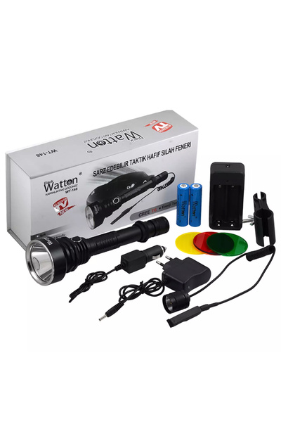 Watton Orjinal 800 Lümen TX6 Özel Avcı Feneri Wt-148