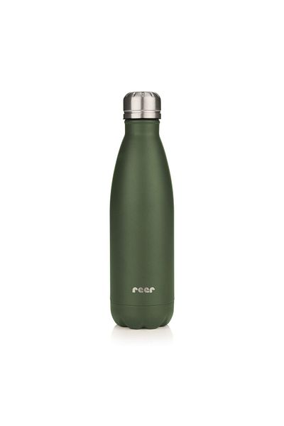 reer Colour Vacuum Insulated Stainless Steel Drinking Bottle, 500 Ml, Green, 90803