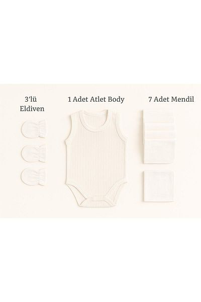 MİNİLOPPOO Bady Wipes Glove Set