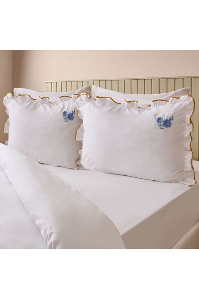 MATMEL Anthos Double Duvet Cover Set - White