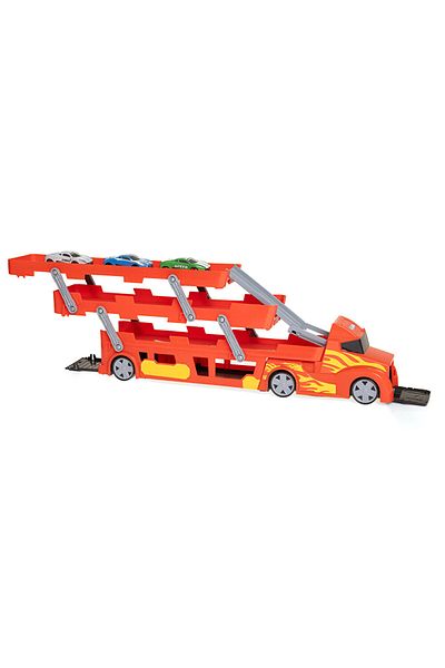 MATMEL 3 Car Truck Set with Multi-Storey Speed Track
