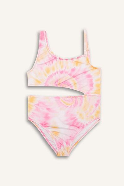 DeFacto Batik-Muster Badeanzug für Mädchen E4968a825hs