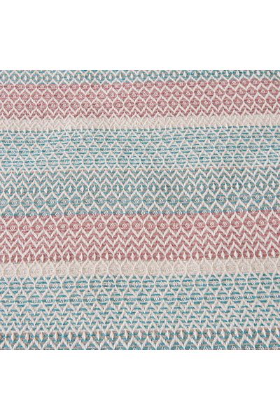 MATMEL Vita Single Pique - Ecru / Blue - 160X230 cm