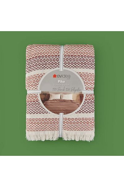 MATMEL Vita Double Pique - Ecru / Tile - 200X230 cm
