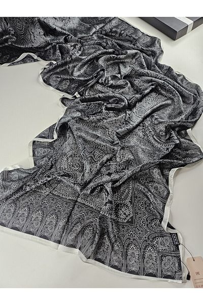 Webinay Home Ethnic Pattern Voile Silk Shawl New Season Shawl Scrafs
