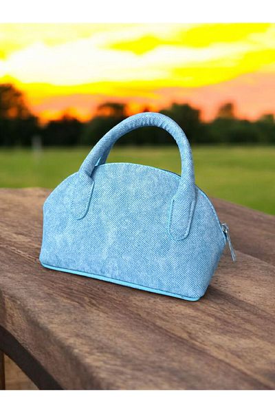 Glemix Sapphire Denim Mini Women's Hand and Shoulder Bag
