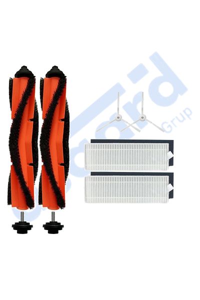 Asgard Grup Xiaomi Essential – Vimo V3 Max Compatible 2 Main Brushes 2 Side Brushes 2 Filters