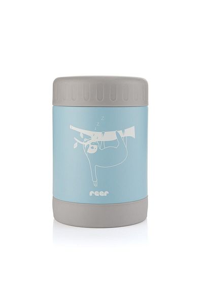 reer Cutie Termica Pentru Mancare, Otel Inoxidabil Vidat, 300 Ml, Albastra, Colourdesign 90423