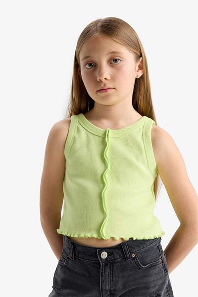 DeFacto New Season Girl's Crew Neck Undershirt