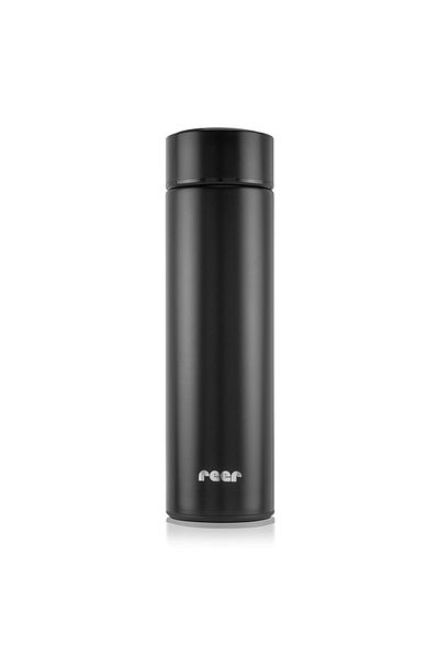 reer Colourdesign Vacuum Stainless Steel Thermos, 450 Ml, Black, 90011