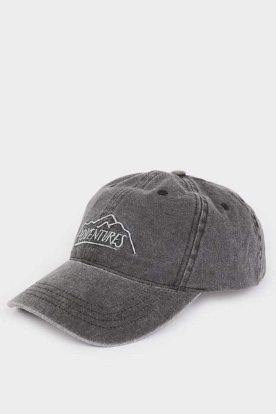 DeFacto New Season Men's Embroidered Jean Cap Hat